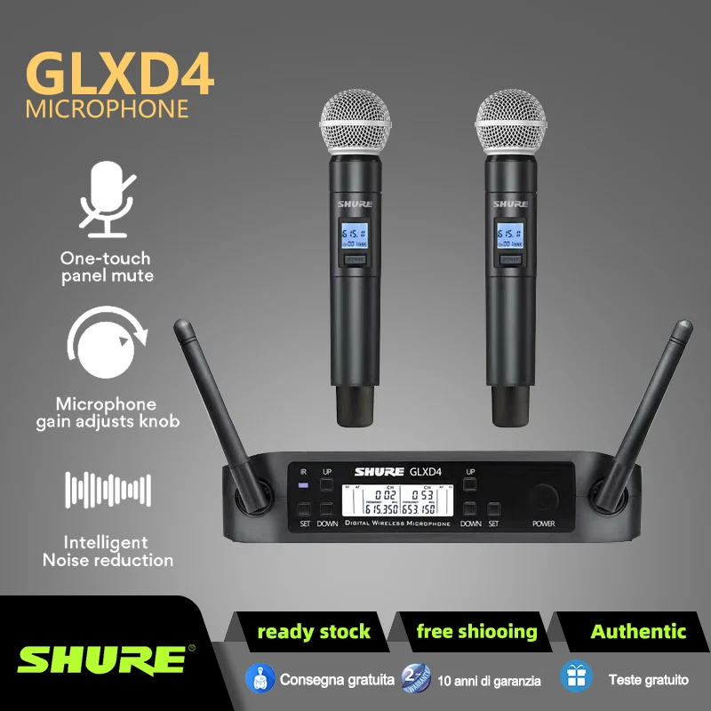 GLXD4 wireless microphone receiver
