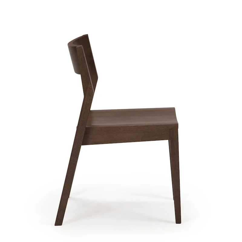 Plank and Beam Modern Solid Wood Dining Chair