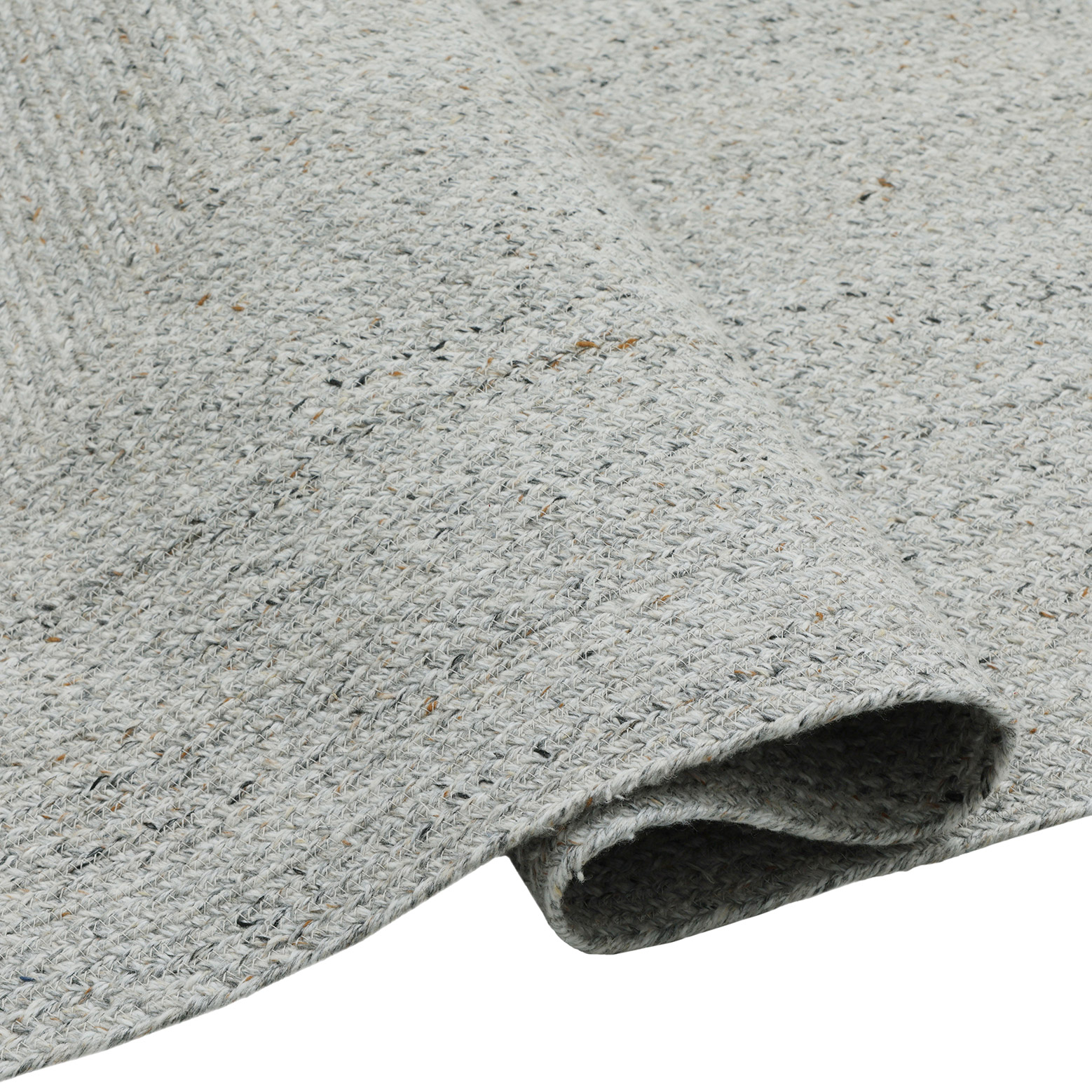 Obeetee Layla Braided Area Rug, Gray, 7'9' x 9'9'