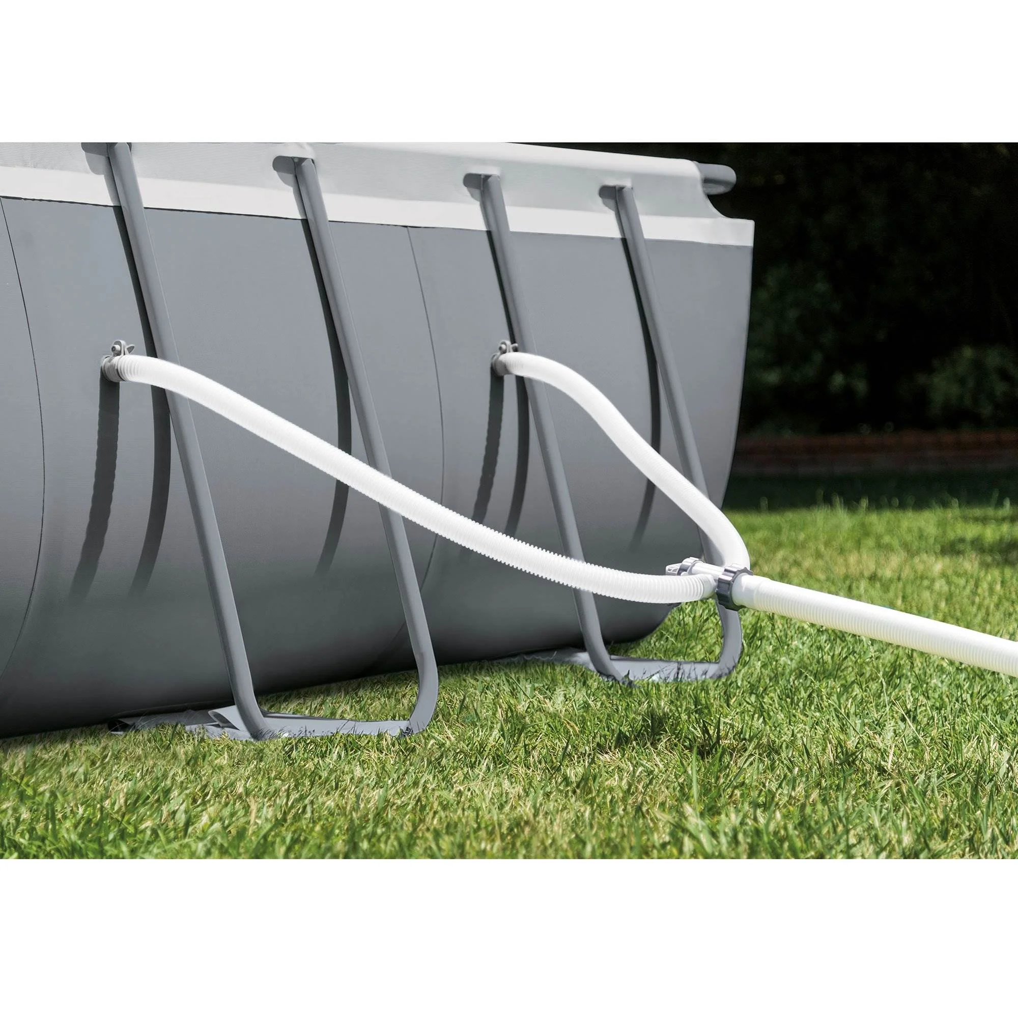 INTEX Ultra XTR 24 x 12 x 52 Rectangular Above Ground Pool Set w/ Filter Pump