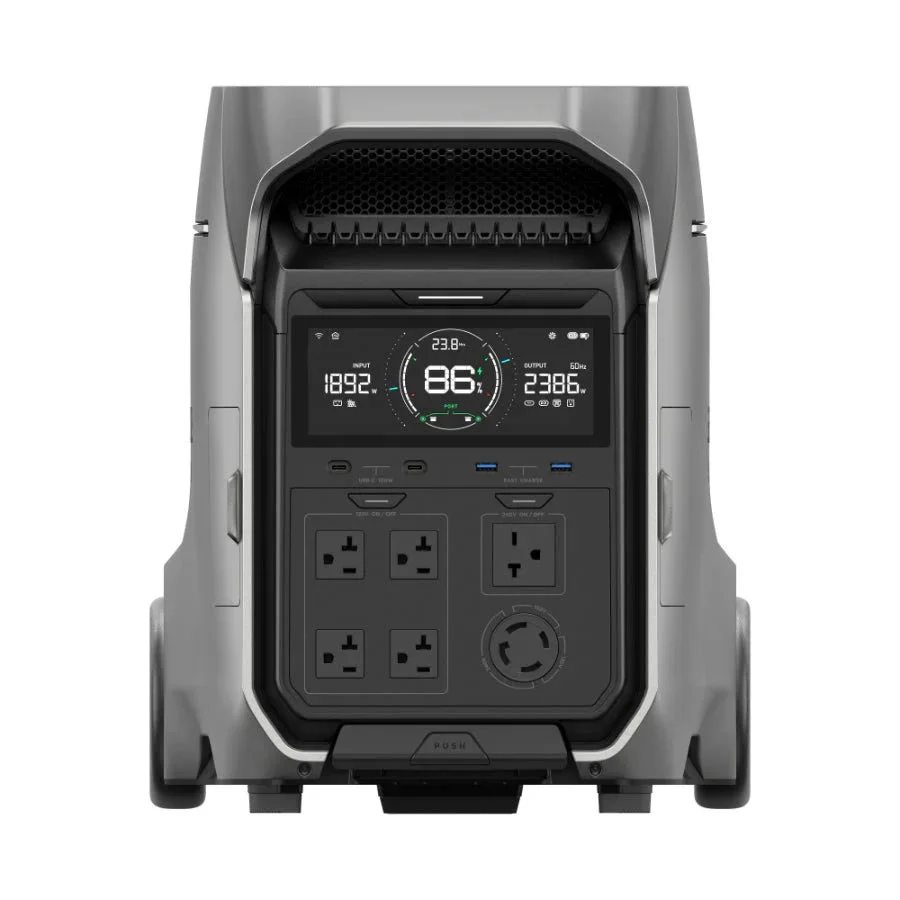EcoFlow DELTA Pro 3 Portable Power Stations | 4096Wh | 4000W | 2600W Solar Inputs