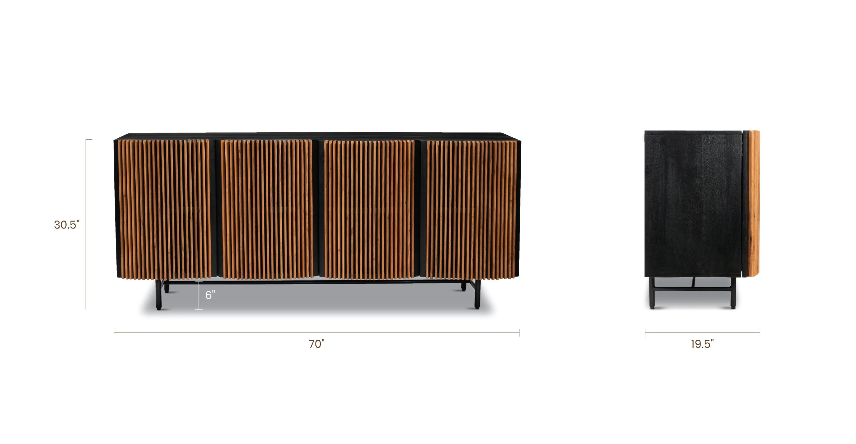 Sumi 70" Sideboard