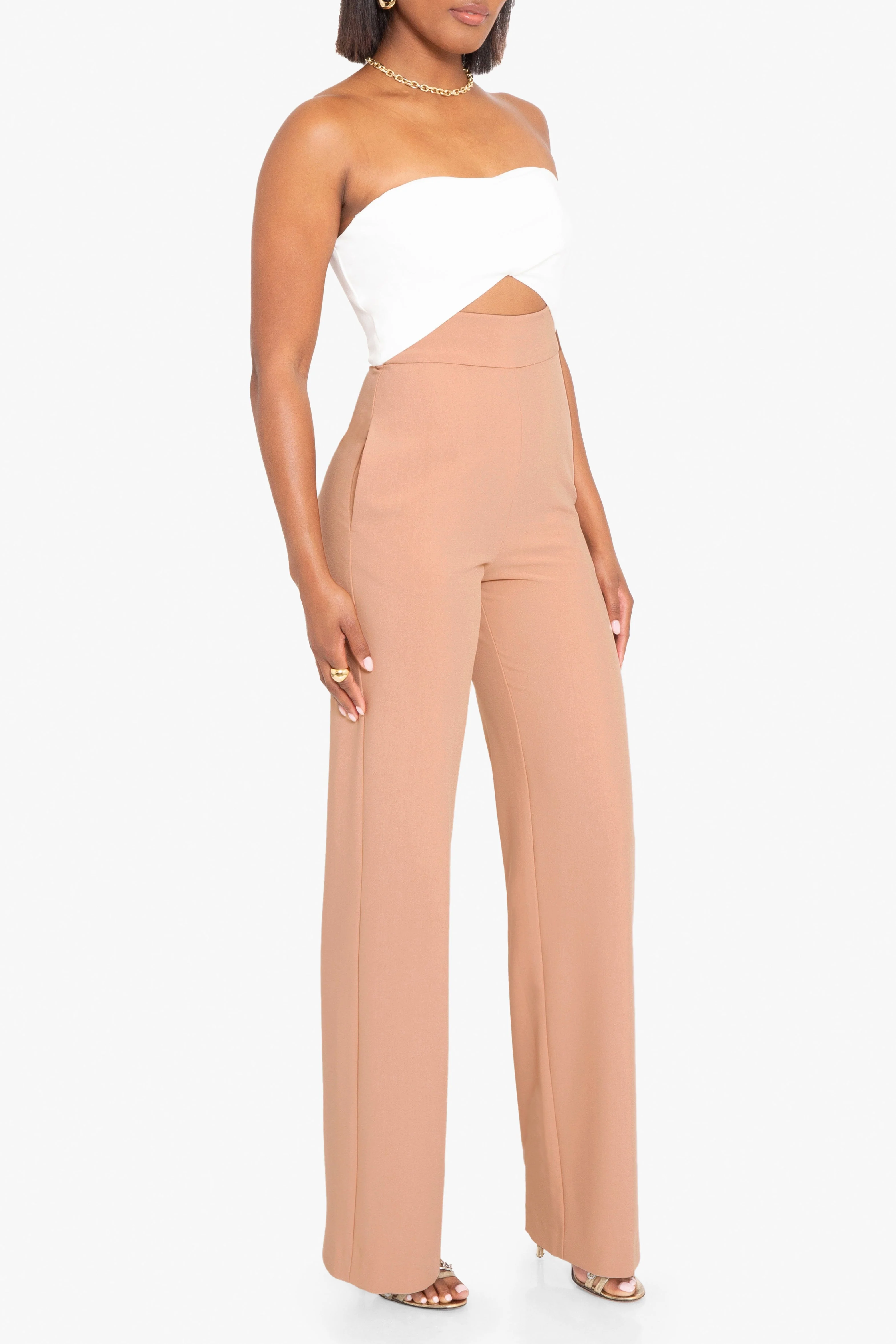 Jada Color Block Jumpsuit - moniquejewelry