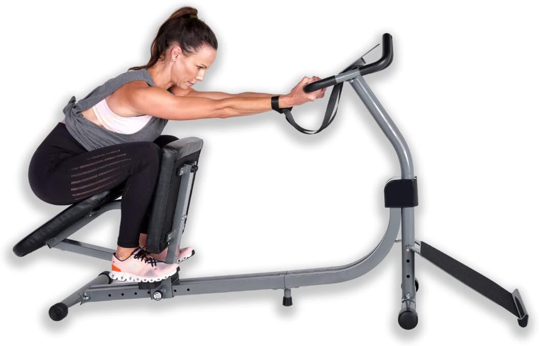 Limber Pro Stretch Machine, Lumbar & Leg Rehab, Adjustable Seat
