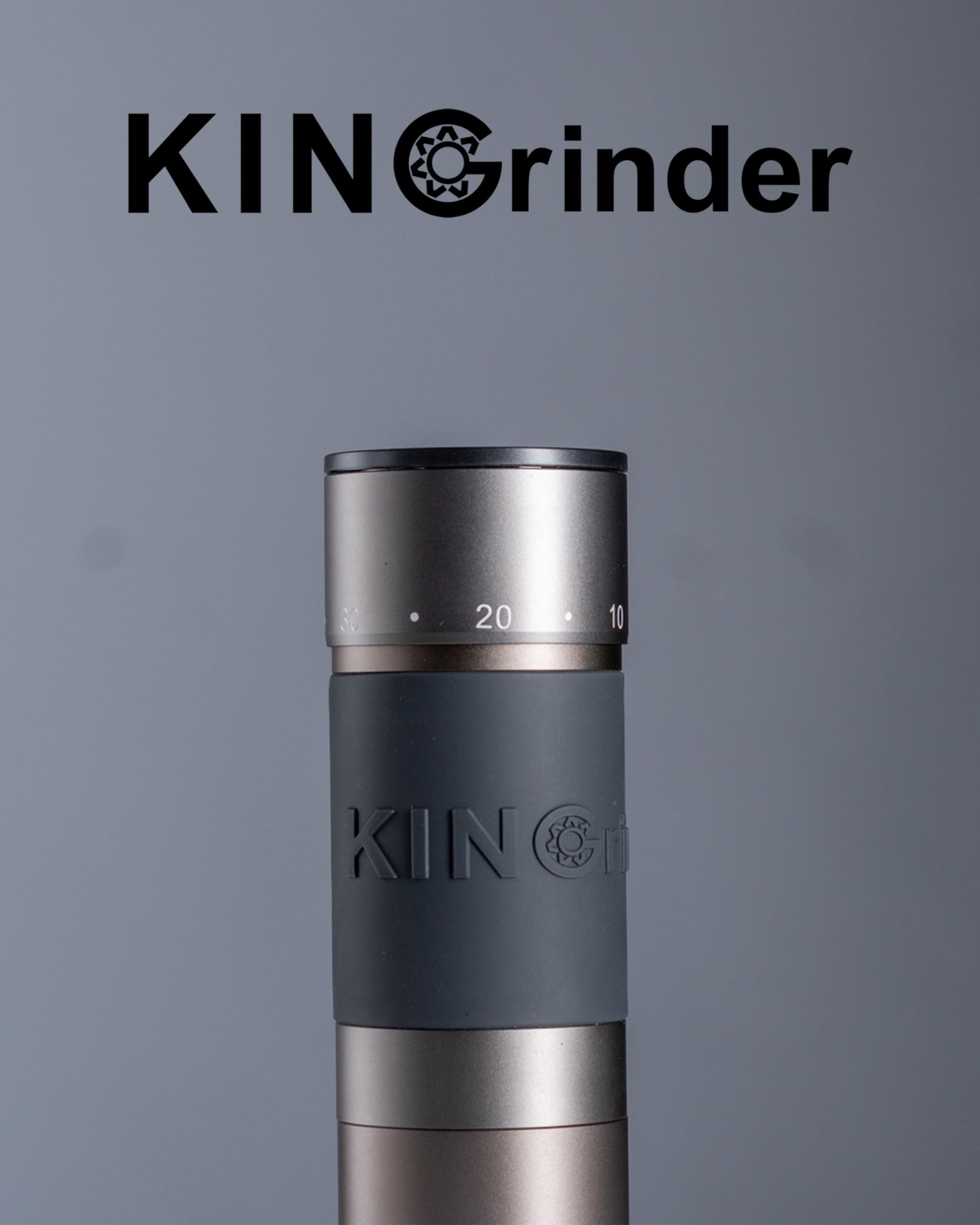 KINGrinder K6 Manual Hand Coffee Grinder with Straight Handle
