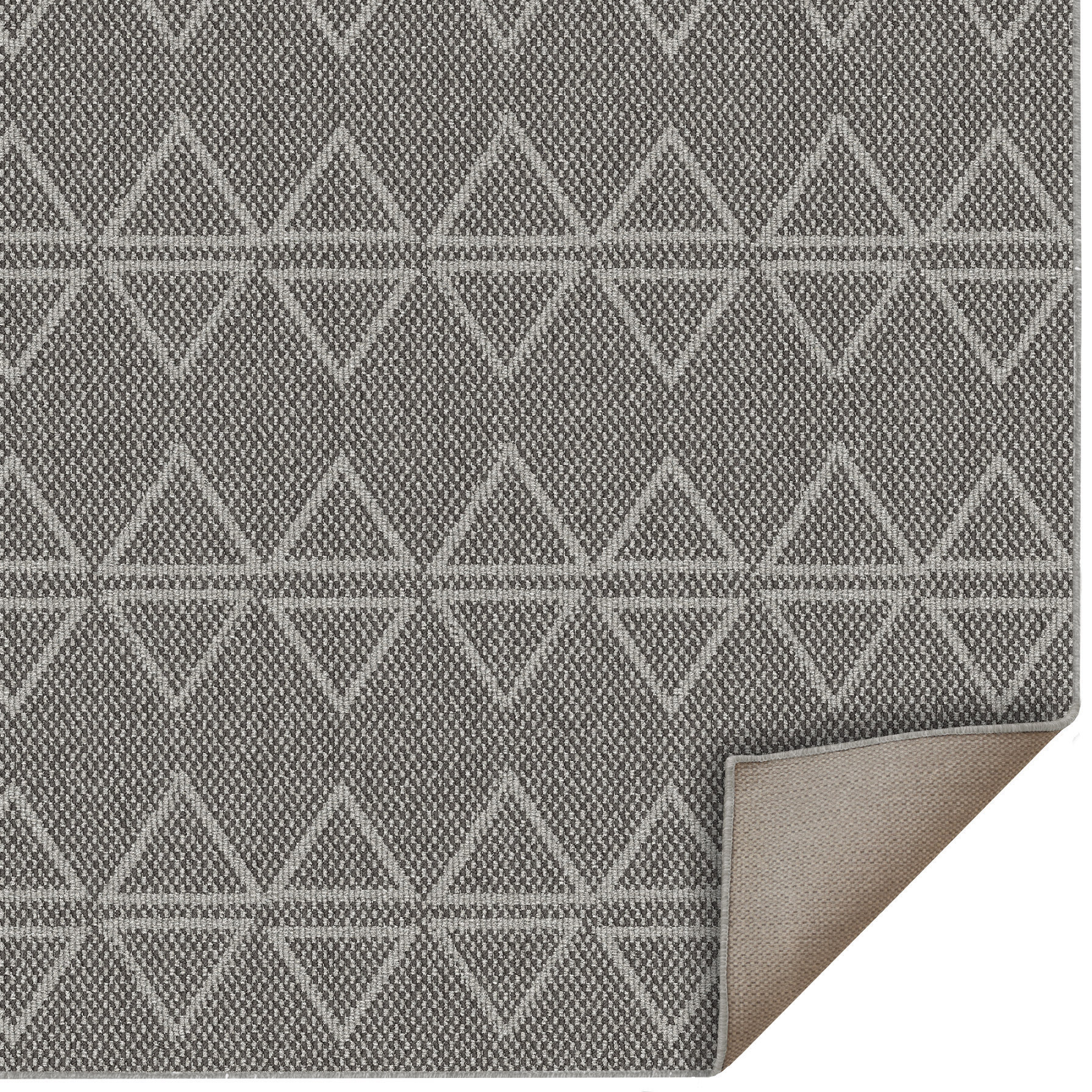 Lyon Rug by Baldosa, Grey Mountain, 4' x 6'