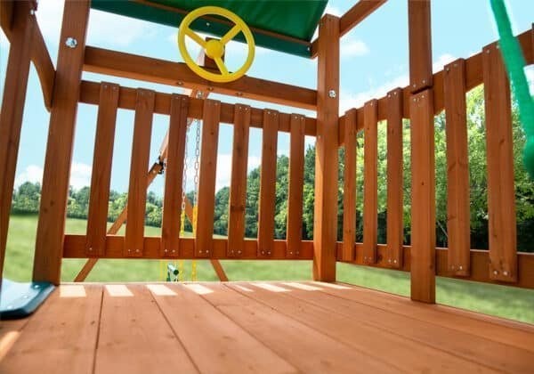 Outing w/ Dual Slides Swing Set