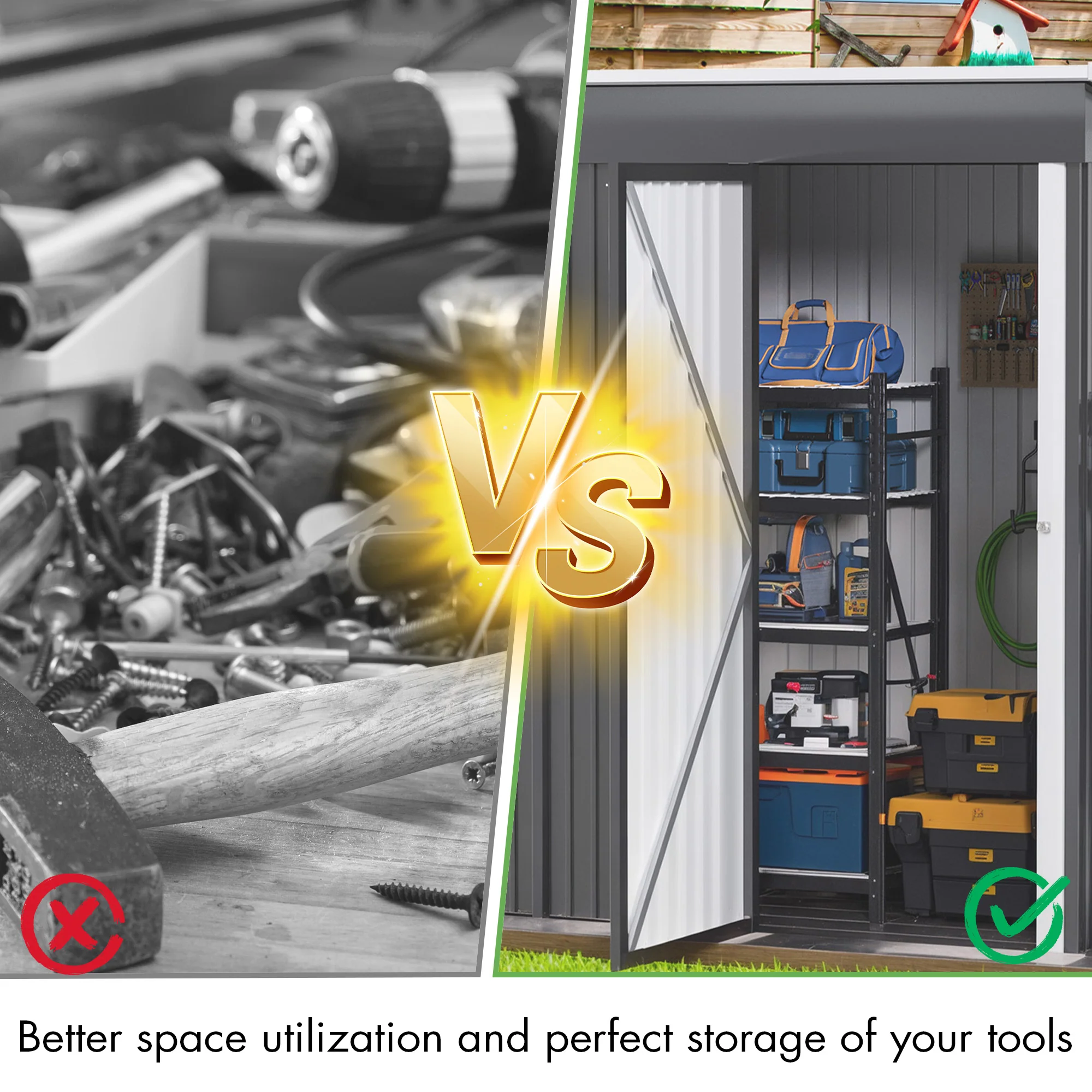 Garden Shed Outdoor Storage