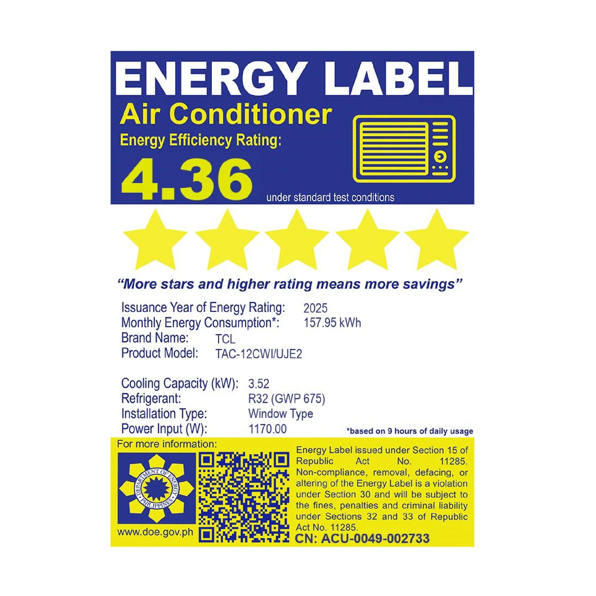 1.5 HP Split Air Conditioner Inverter Full DC